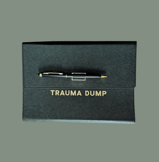 Vegan Leather Journal Folio W/Magnetic Closure