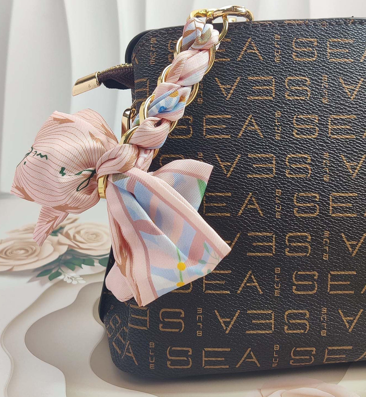 Satin Linx Bow Bag Charm/Extenders