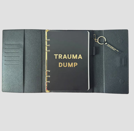 Vegan Leather Journal Folio w/ four year planner.