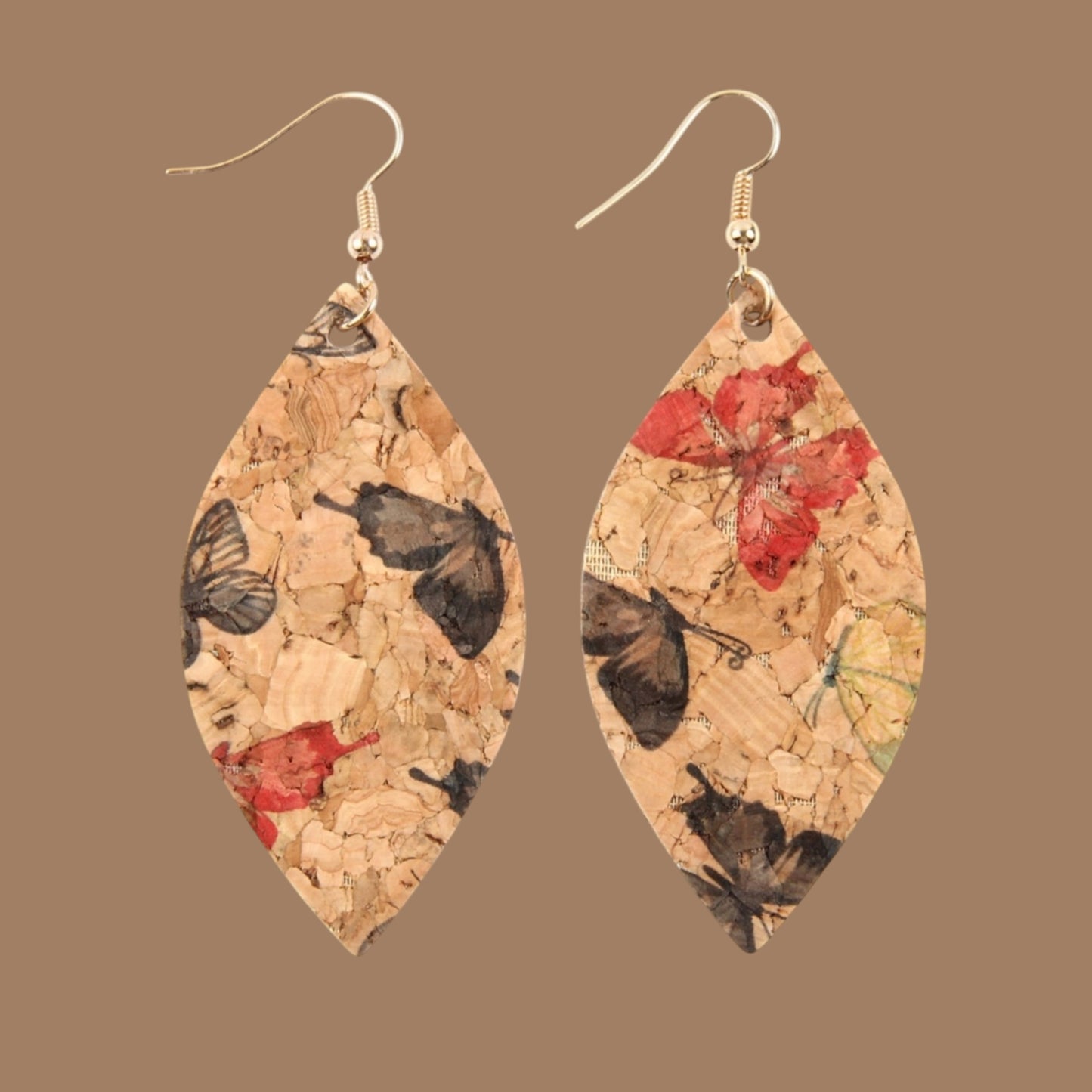 Cork & Ink Pressed Handmade Dangle