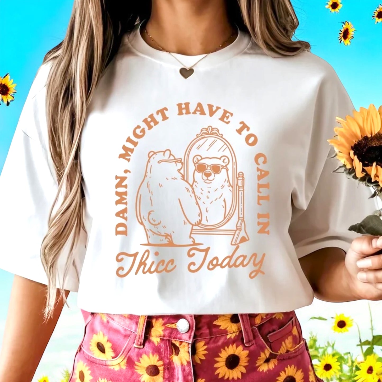 Call in Thicc Today Tee