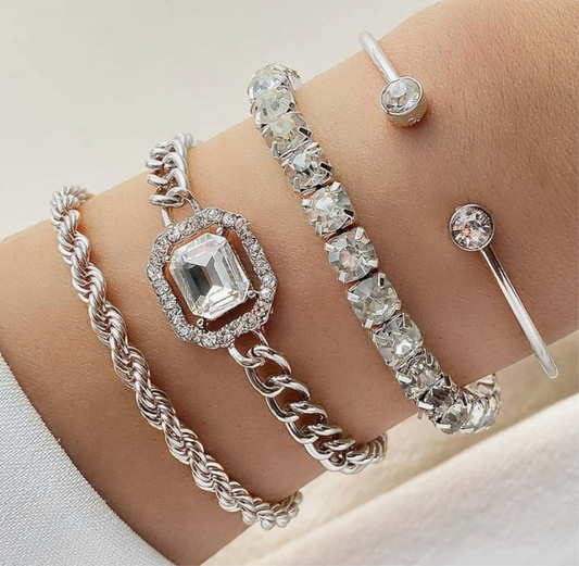 The Becky Four Piece Bangle Stack Upgrade