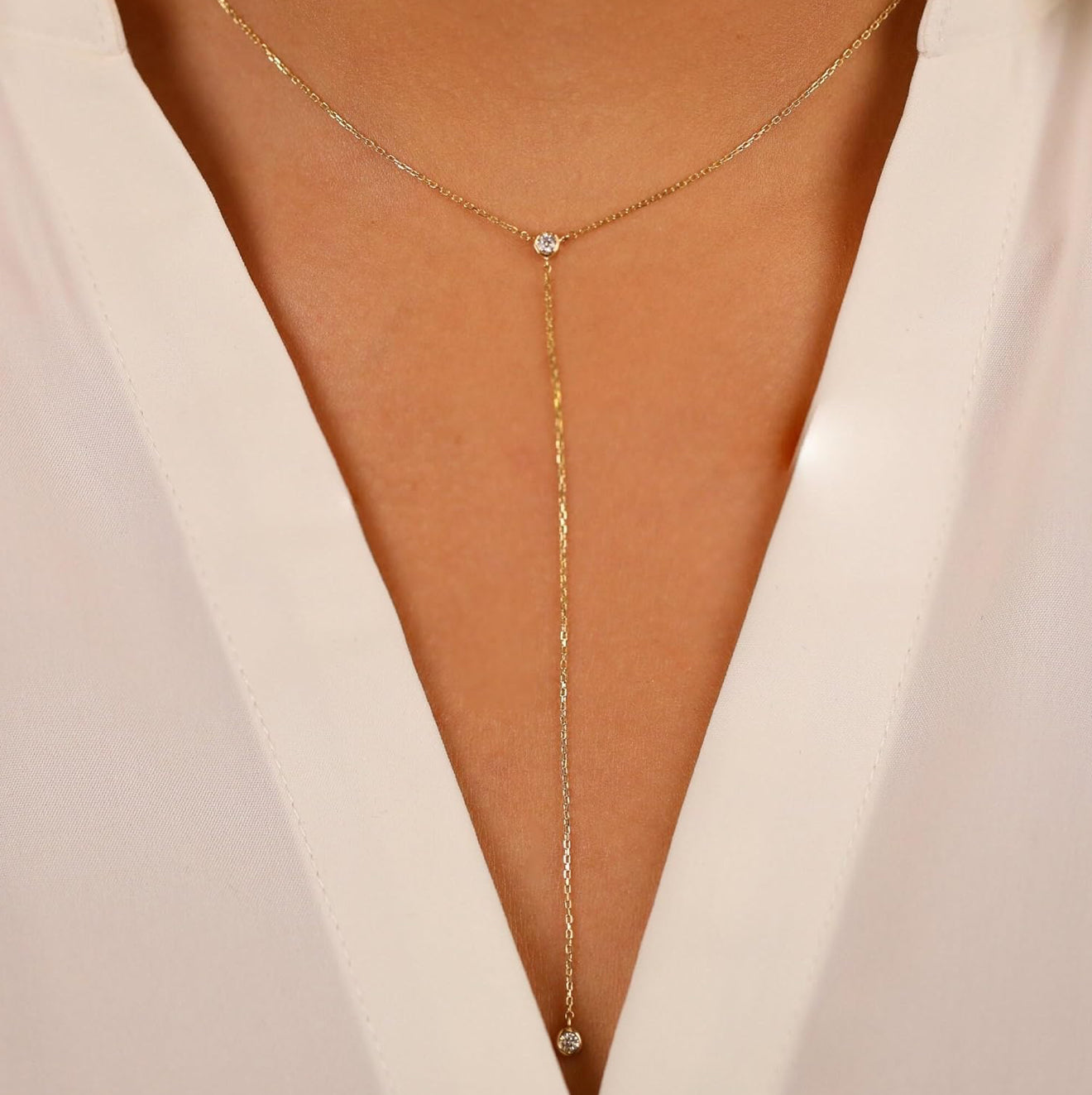 The Ava Forever Teardrop Lariat