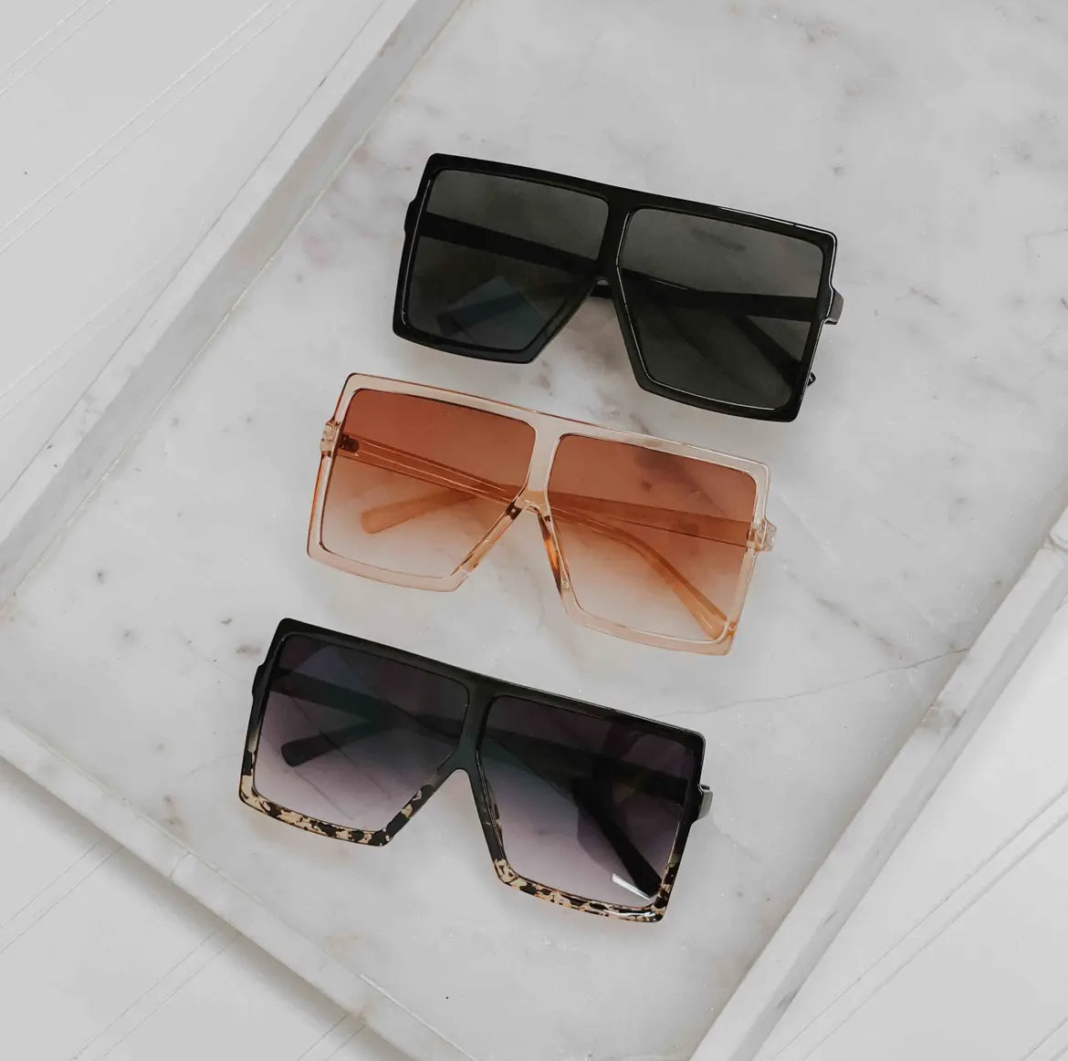 Montana Oversized Signature Sunglasses