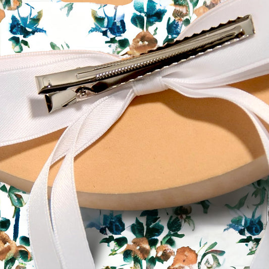 Sweetheart Tassel Bow Clips Set of 8