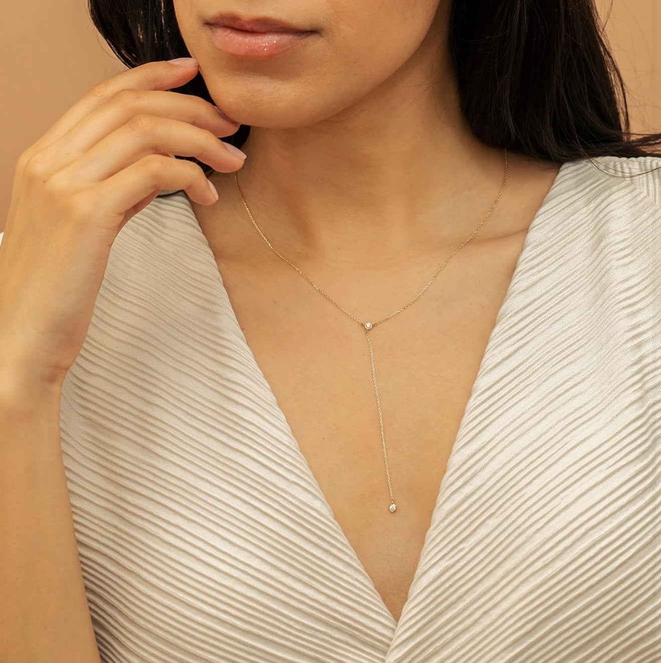 The Ava Forever Teardrop Lariat