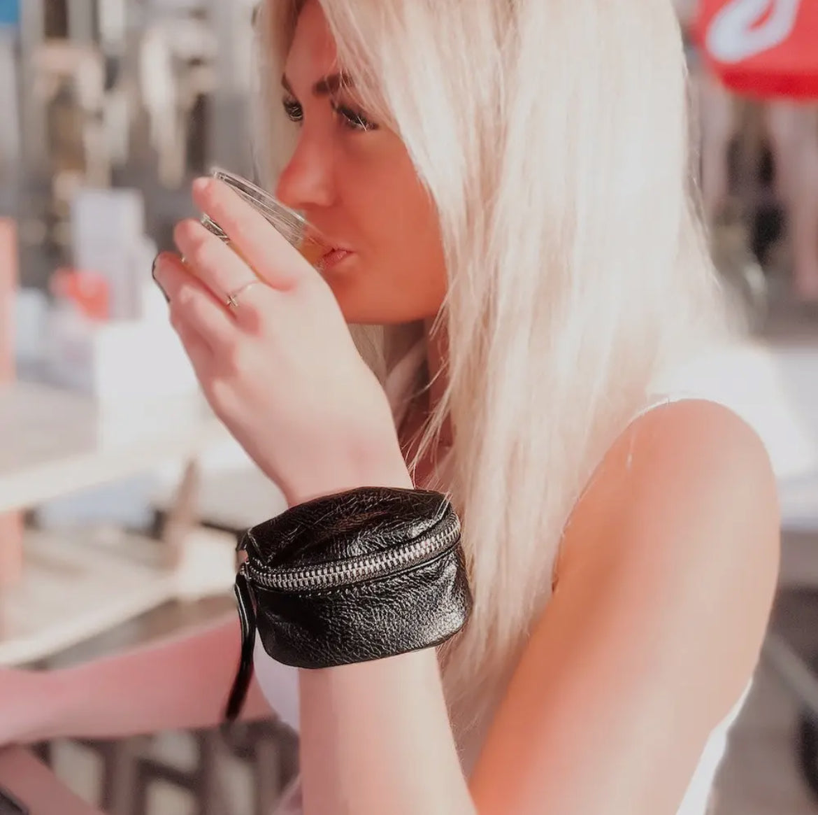 The Luna Wrist Pouch