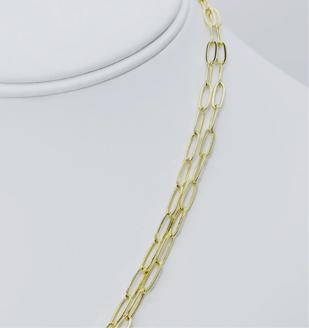 Double up the Faith Cross and Toggle Necklace