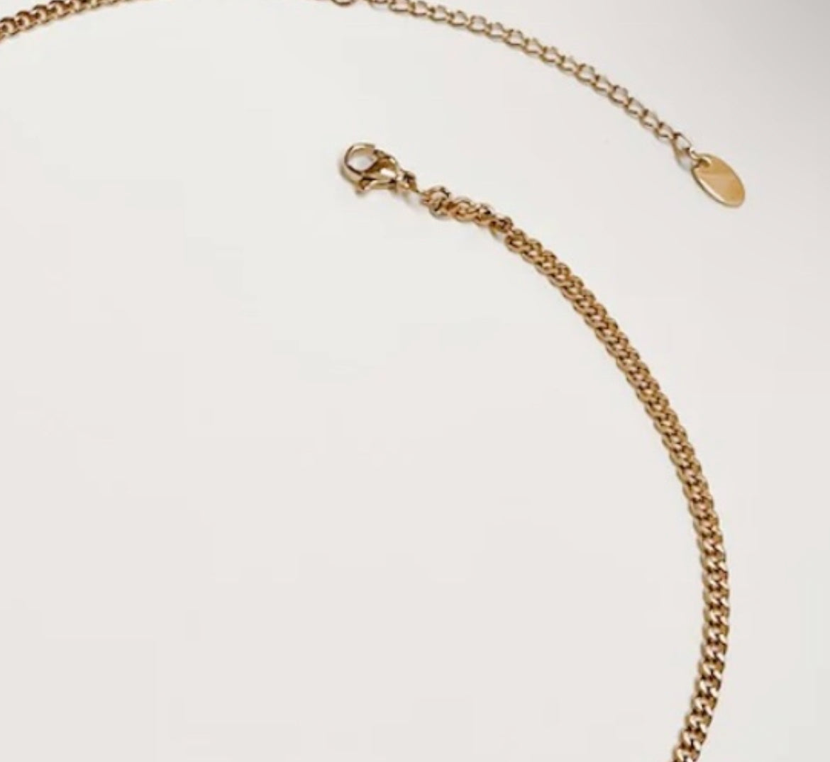 Precious Padlock Pendant Chain