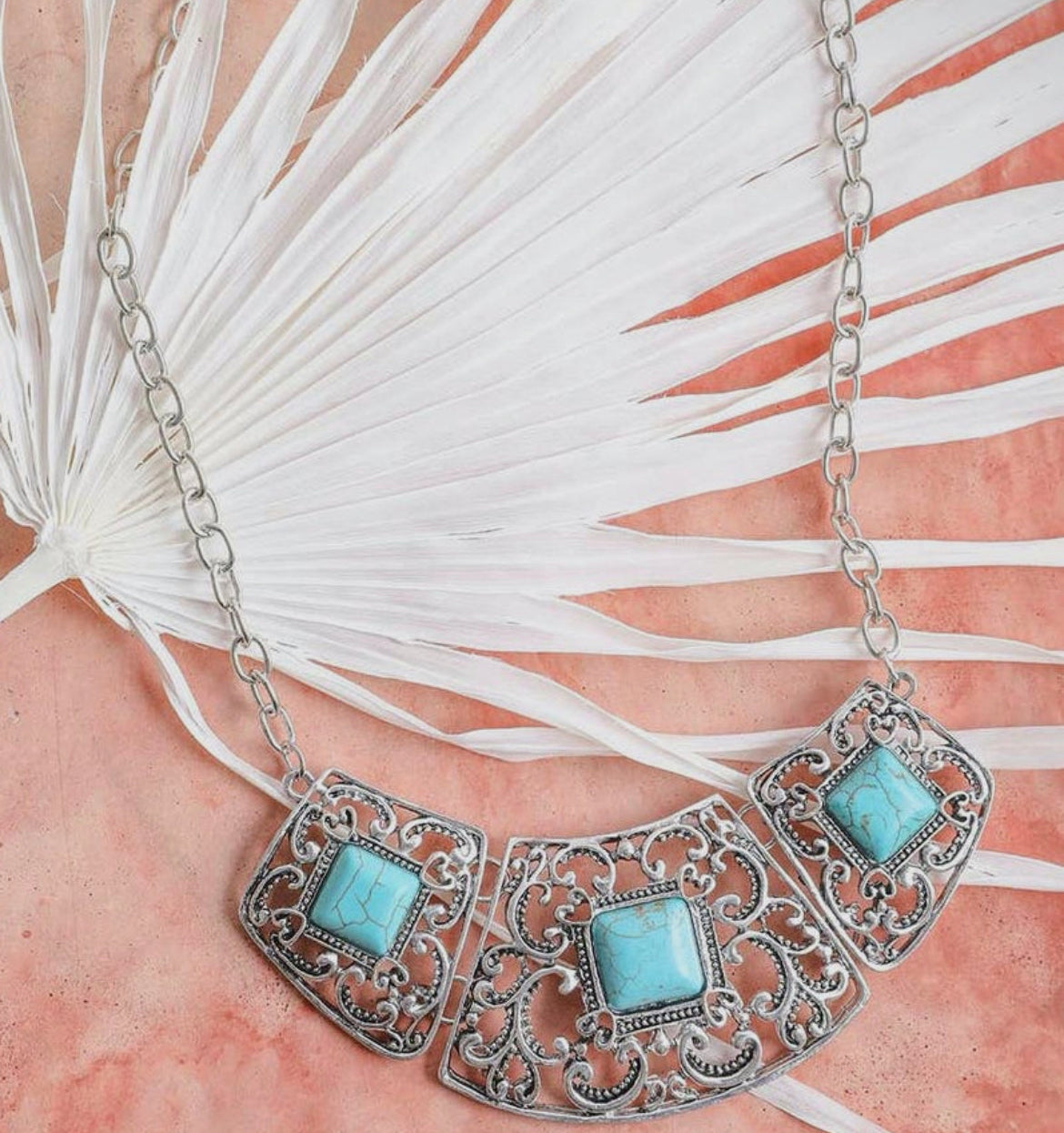 Havana Vintage Style Statement Necklace