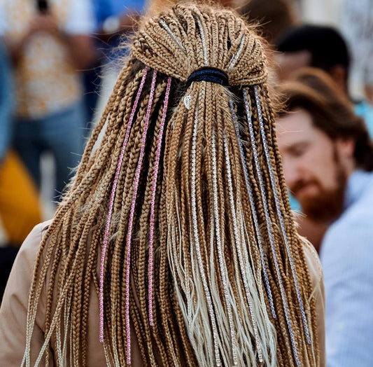 Rhinestone Clip-In Hair Jewelry Sets