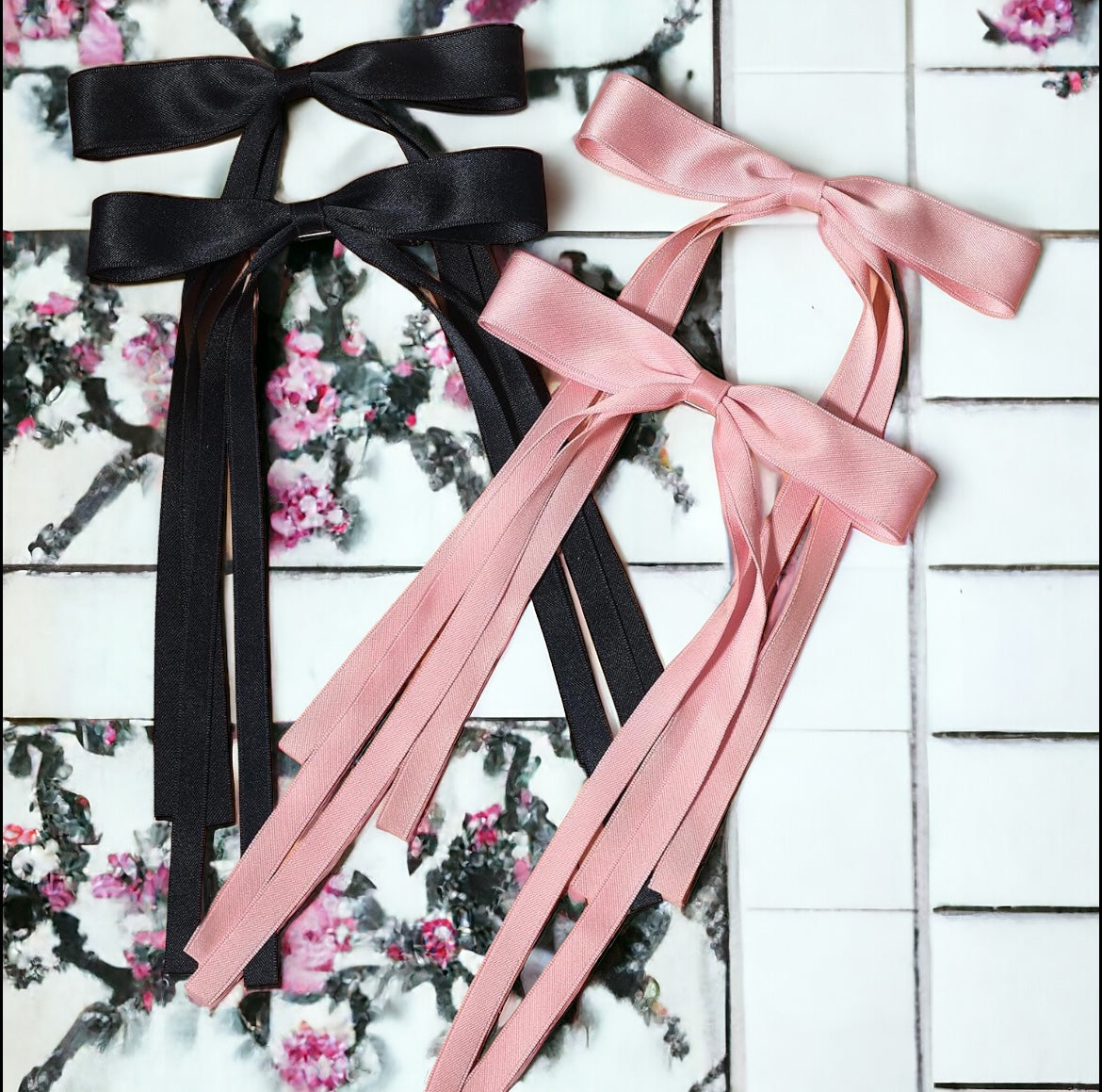 Ophelia Collection 4 Pack Satin Bows