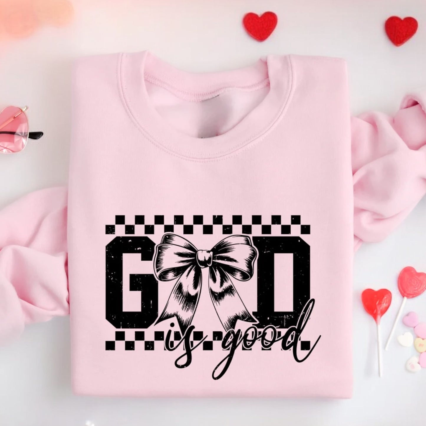 God is Good Coquette Crew