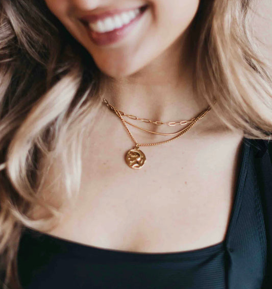 Logan Layered Pendant Necklace