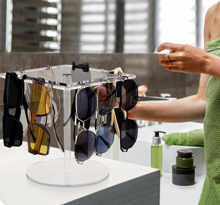 The Tiffany Turn Style Countertop Sunglass Storage