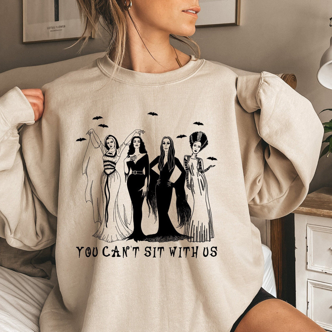 You can’t sit with us Crewnecks