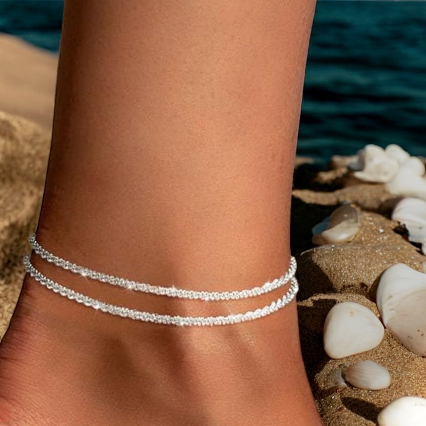 The Double Dip Waterproof Anklet