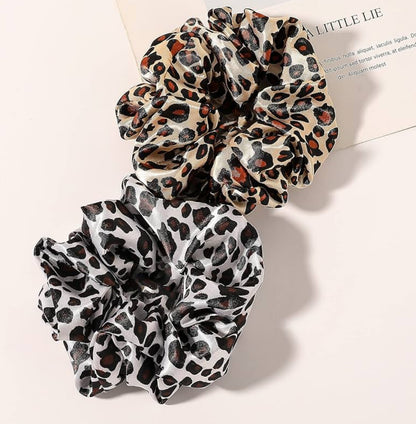 Signature Textured Satin Scrunchie Set
