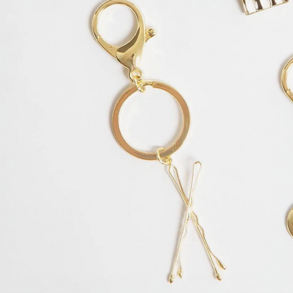 Gold Designer Collection Keychains