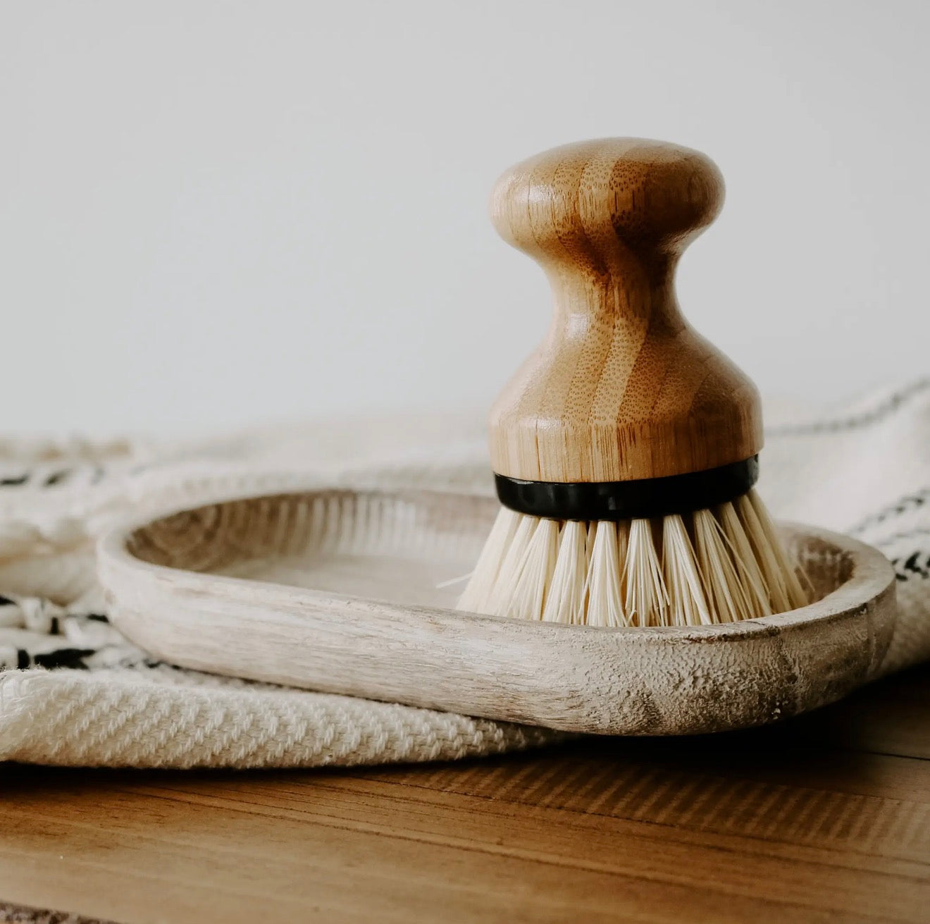Rustic Wood Beveled Utility Tray