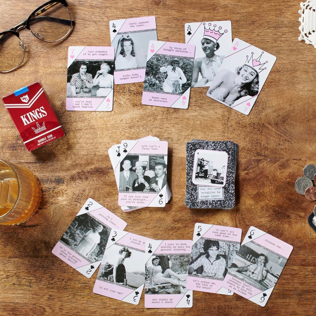 Trash Talk Novelty Playing Cards