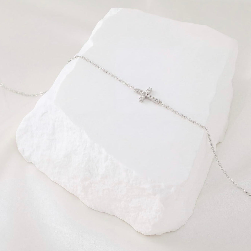 Connected by Faith 14k Cross Necklace