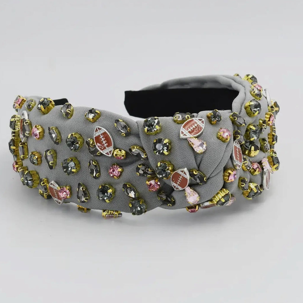 Game Day Bling Top Knot Headband