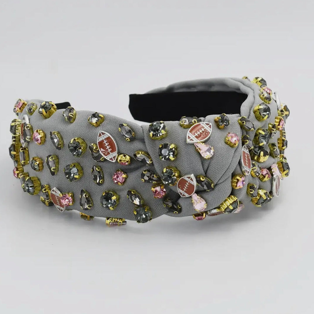 Game Day Bling Top Knot Headband