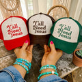 Embroidered Script Trucker Hat