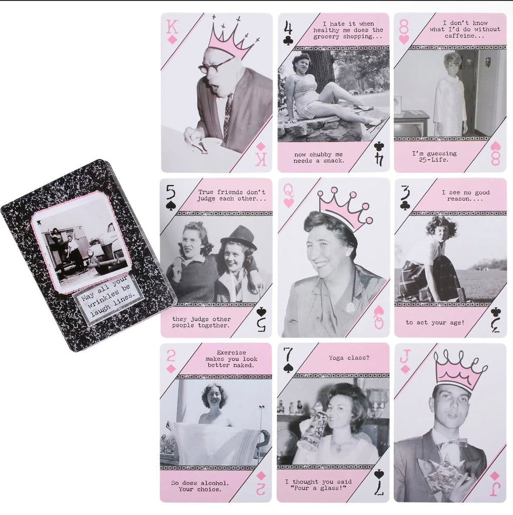 Trash Talk Novelty Playing Cards
