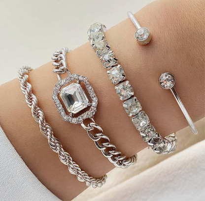 The Becky Four Piece Bangle Stack Upgrade