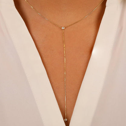 The Ava Forever Teardrop Lariat