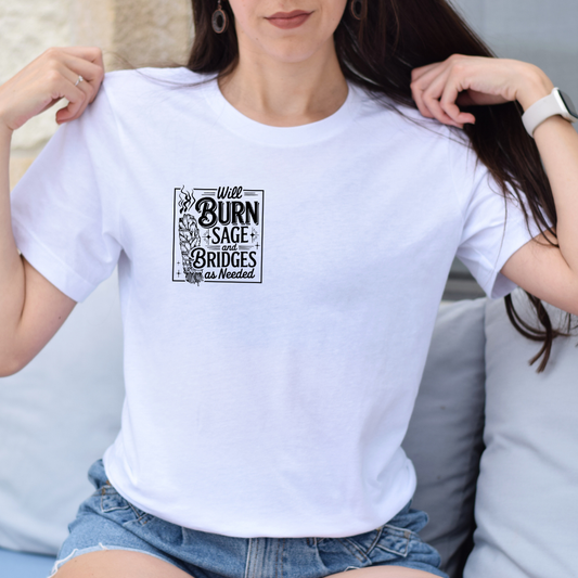 Sage and Bridges Tee