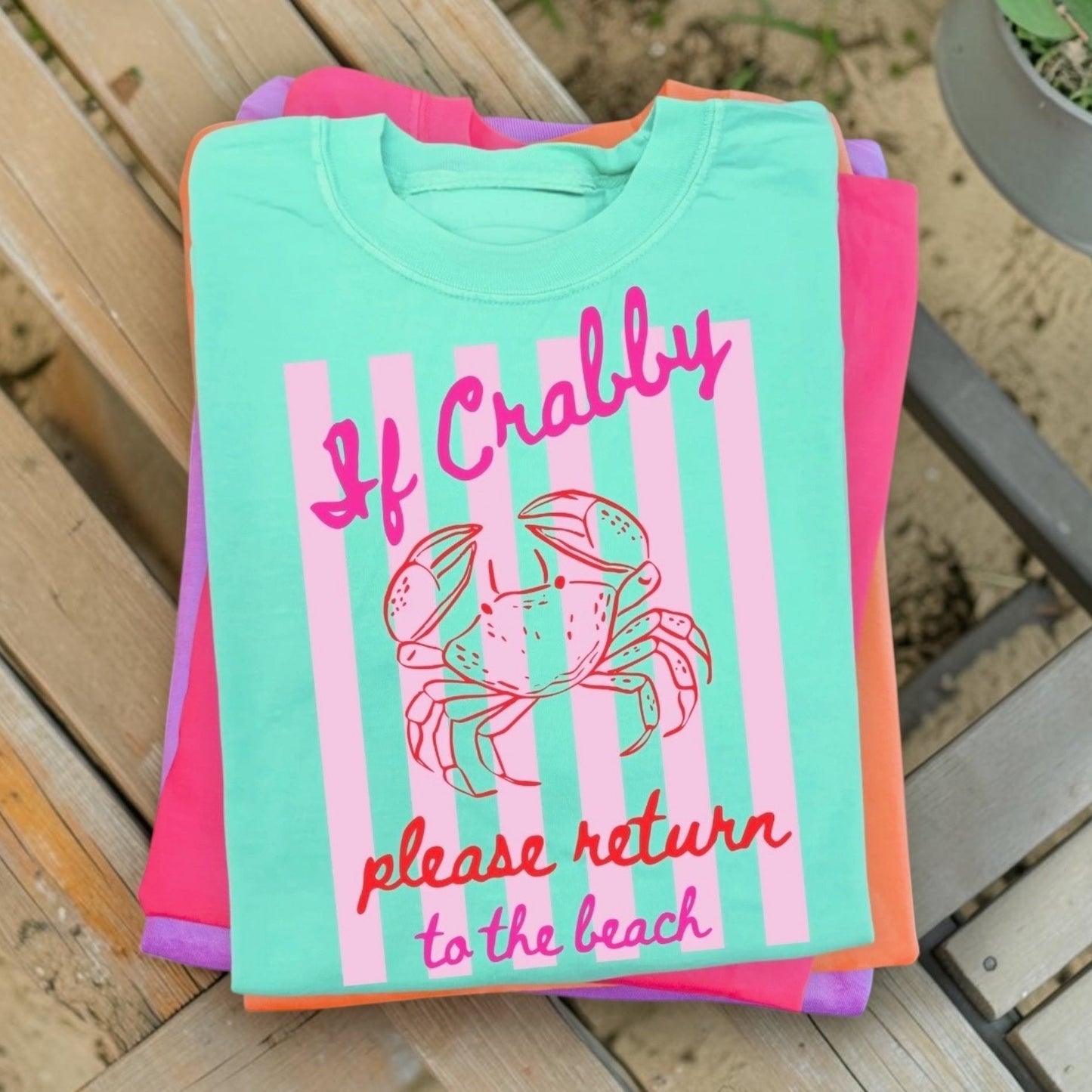 Please Return to The Beach Tee