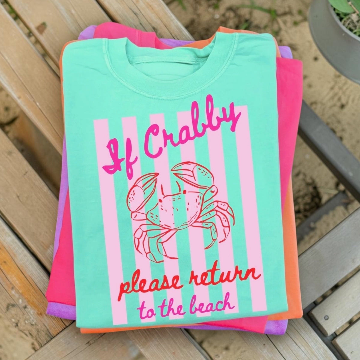 Please Return to The Beach Tee