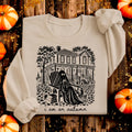 “I am an autumn” painted Crewneck