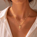 Elegant Faith Cross Pendant