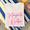 Margarita Weather Script Tee