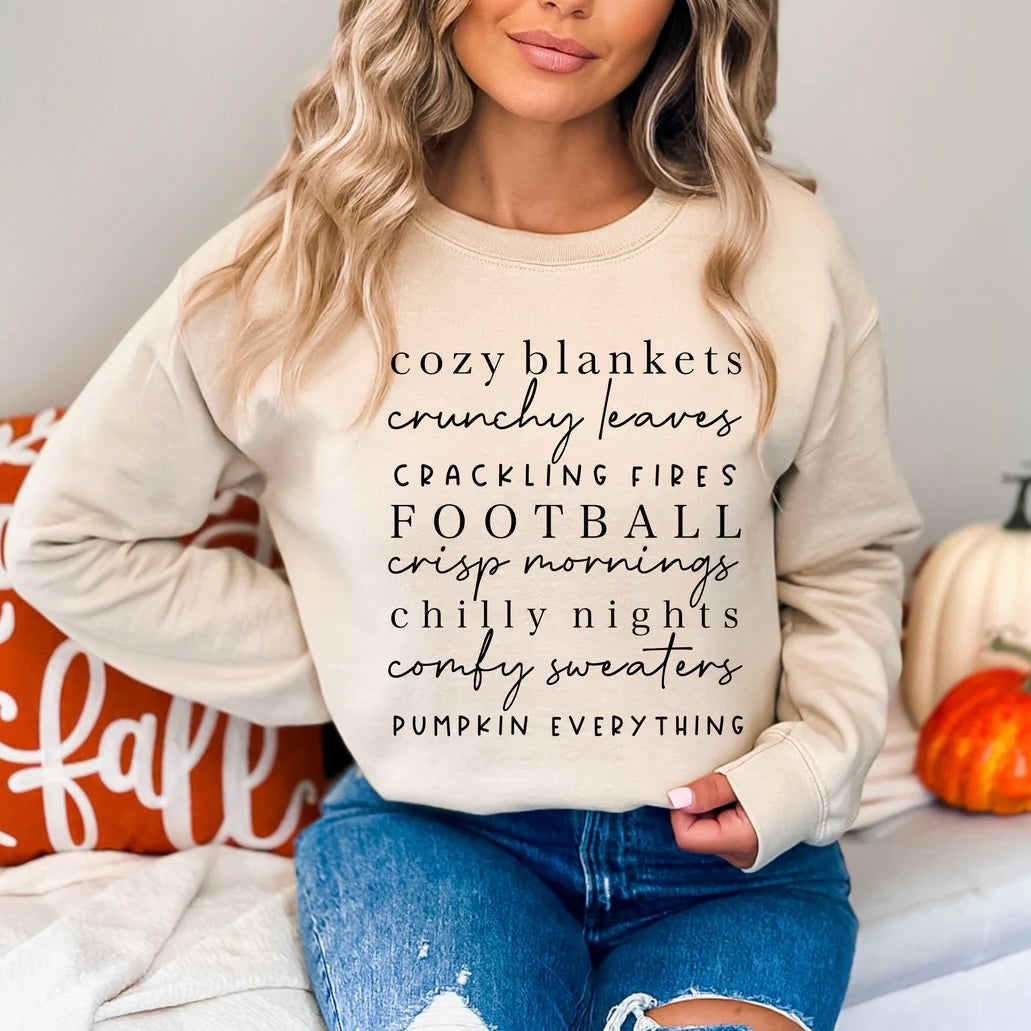Fall Faves Script Crewneck