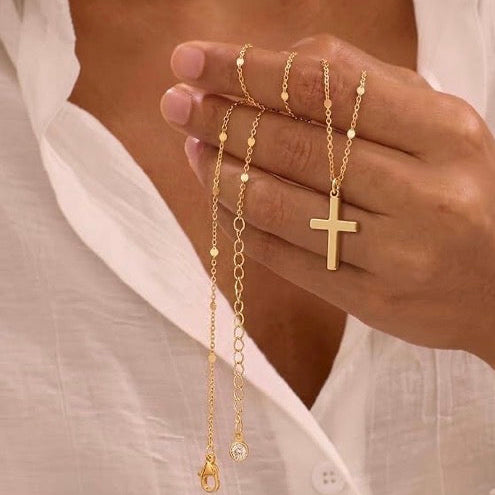 Elegant Faith Cross Pendant