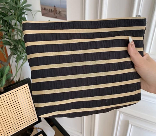 The Emmersyn Embossed Cosmetic Bag Collection