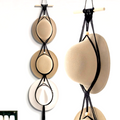 Wide Brim Style Macrame Hat Display