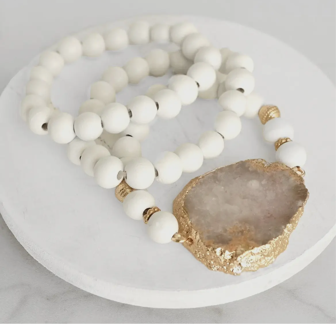 The Eden 3 Piece Stack in Hot White