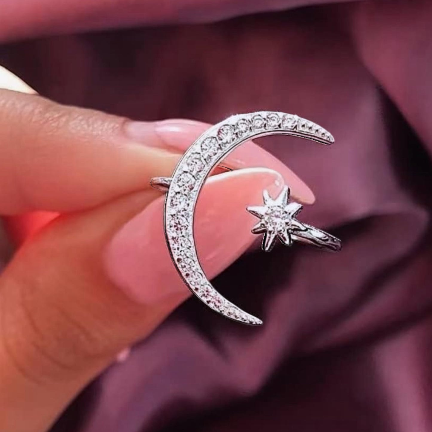 Sweet Dreams CZ Cuff Ring