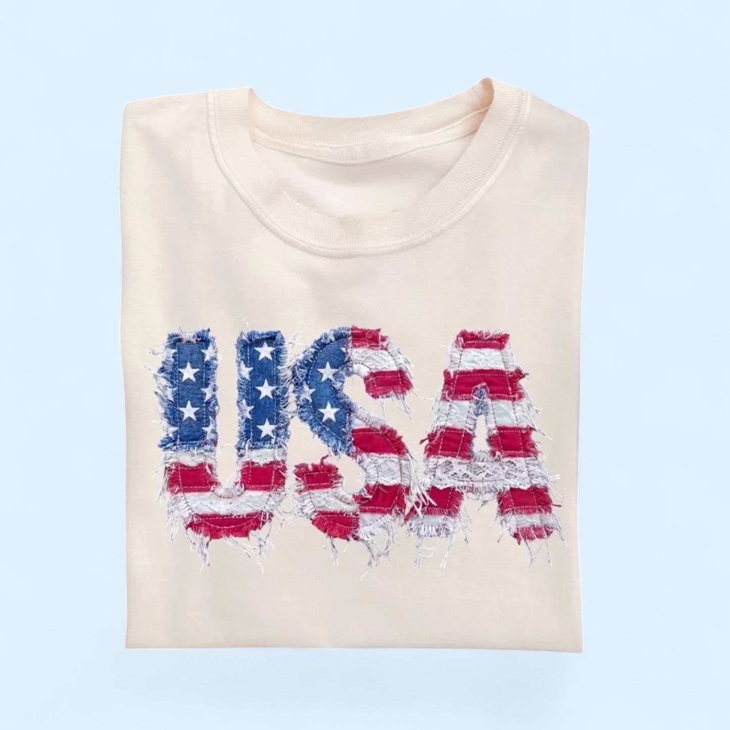 USA Jean Print Style Tee