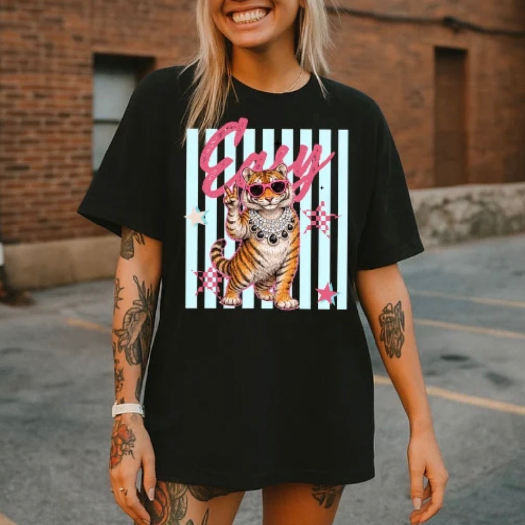 Easy Tiger striped Tee