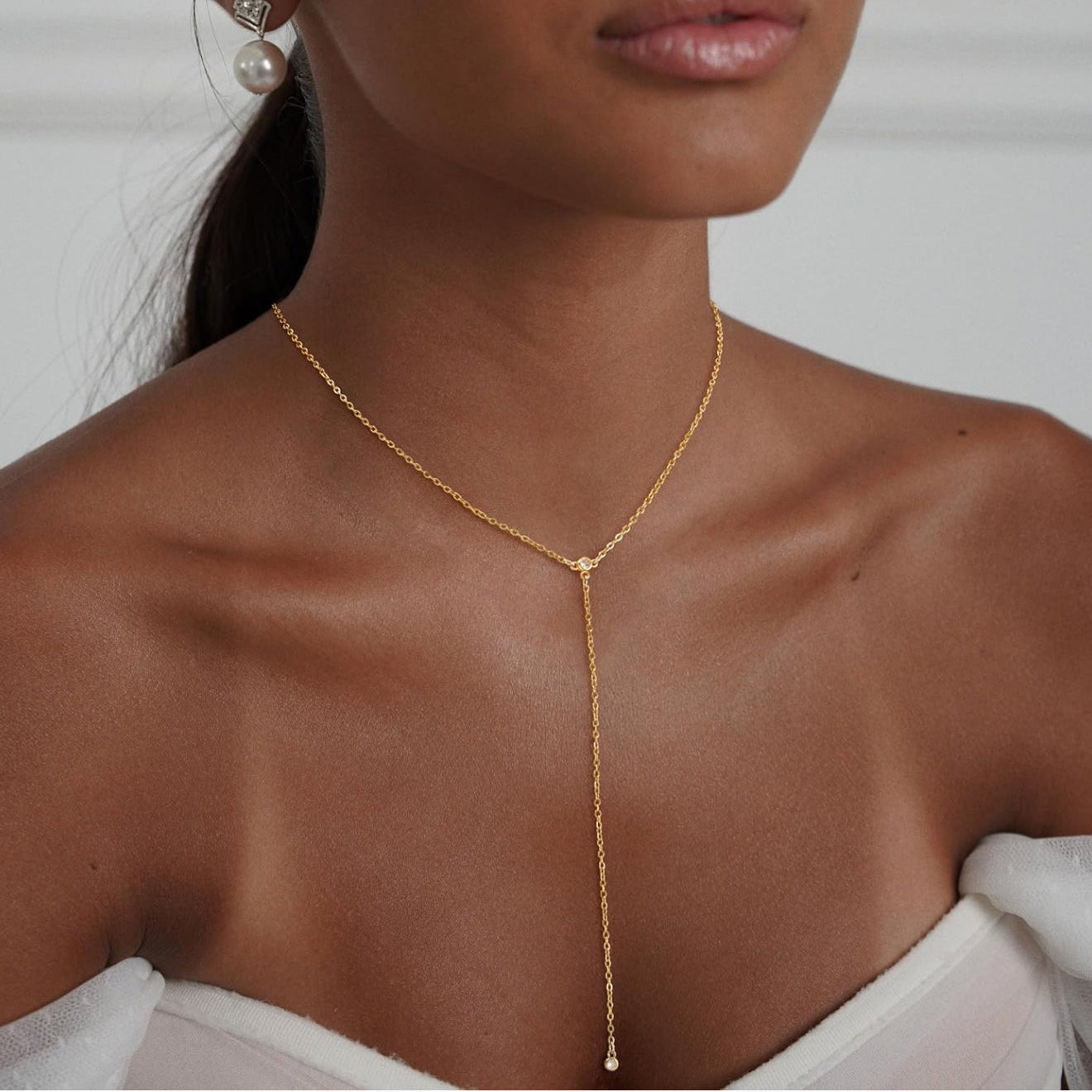 The Ava Forever Teardrop Lariat