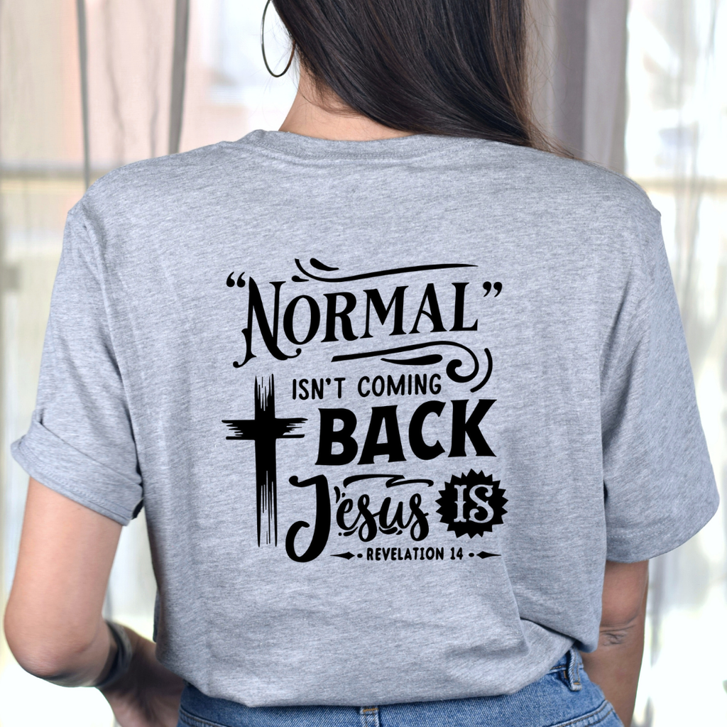 Cross Logo Pocket Tee w/Back Design