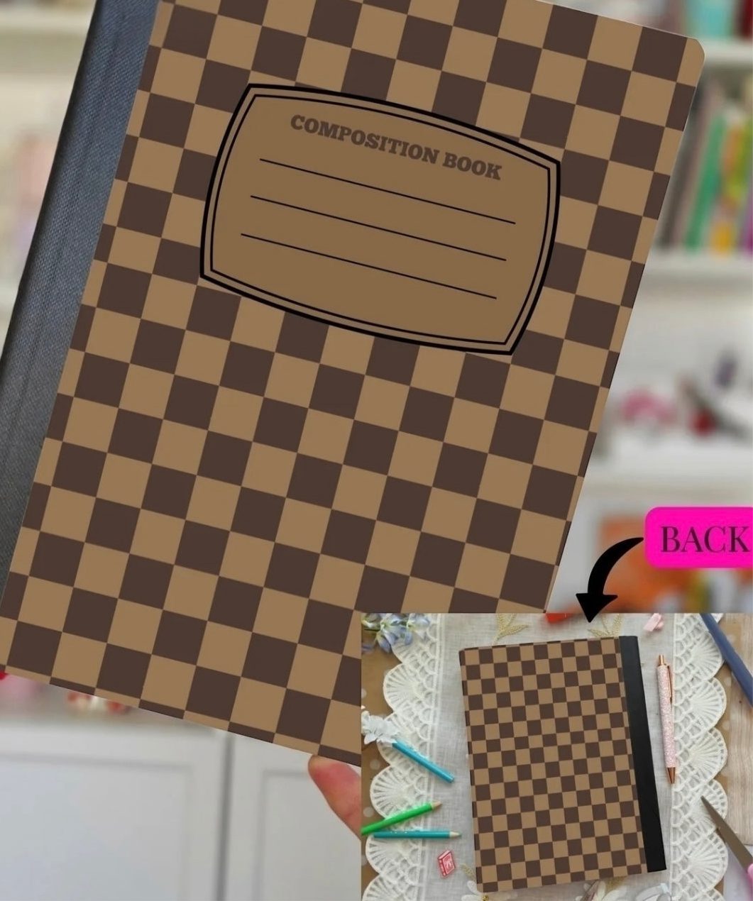Custom Designer Style Composition Books