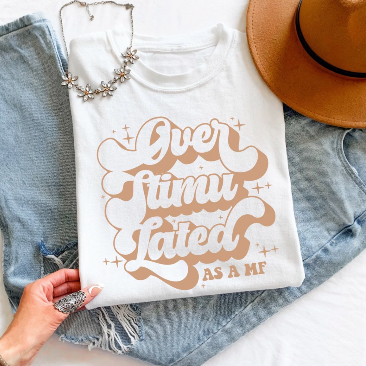 Overstimulated MF Tee